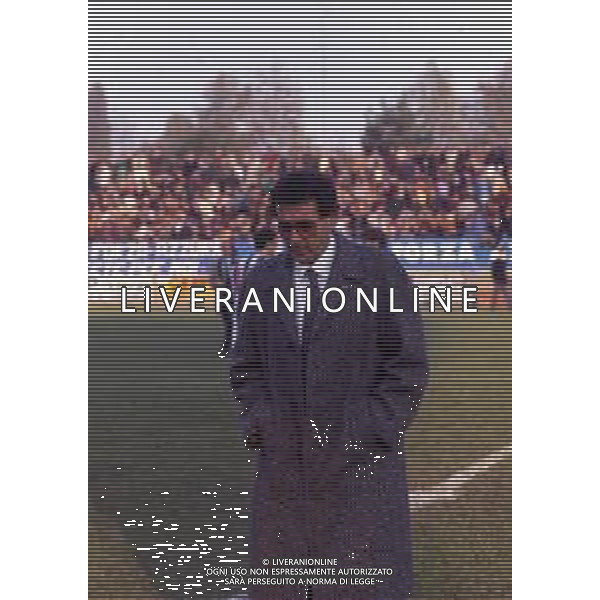 RETROSPETTIVA ENZO RICCOMINI ALLENATORE CALCIO NELLA FOTO ENZO RICCOMINI AG ALDO LIVERANI SAS
