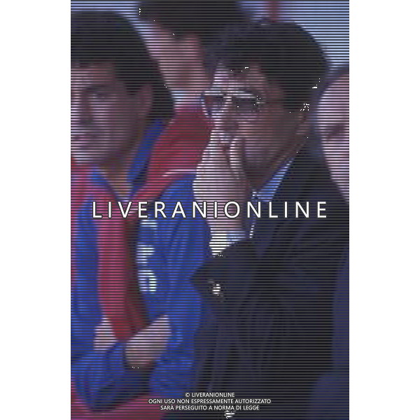 RETROSPETTIVA ENZO RICCOMINI ALLENATORE CALCIO NELLA FOTO ENZO RICCOMINI AG ALDO LIVERANI SAS
