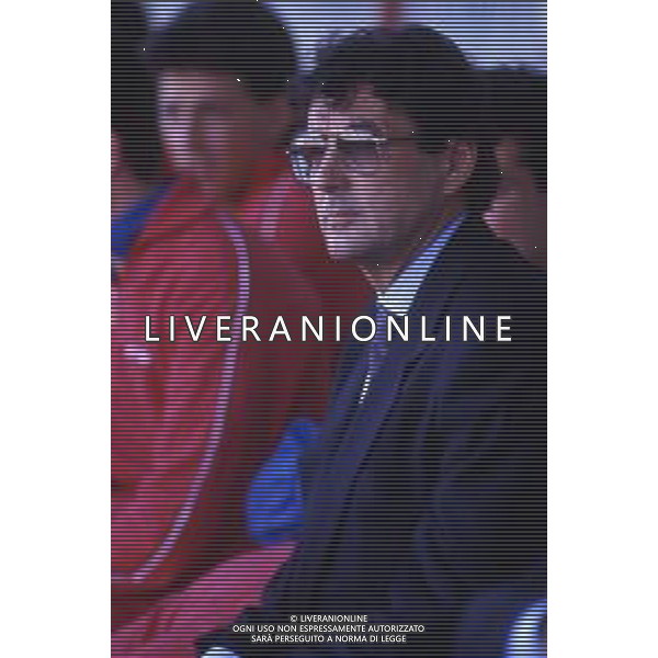 RETROSPETTIVA ENZO RICCOMINI ALLENATORE CALCIO NELLA FOTO ENZO RICCOMINI AG ALDO LIVERANI SAS