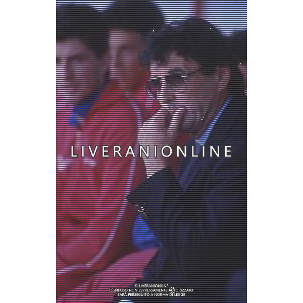 RETROSPETTIVA ENZO RICCOMINI ALLENATORE CALCIO NELLA FOTO ENZO RICCOMINI AG ALDO LIVERANI SAS
