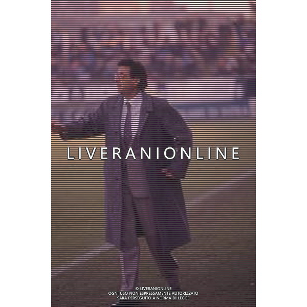 RETROSPETTIVA ENZO RICCOMINI ALLENATORE CALCIO NELLA FOTO ENZO RICCOMINI AG ALDO LIVERANI SAS