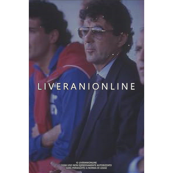 RETROSPETTIVA ENZO RICCOMINI ALLENATORE CALCIO NELLA FOTO ENZO RICCOMINI AG ALDO LIVERANI SAS