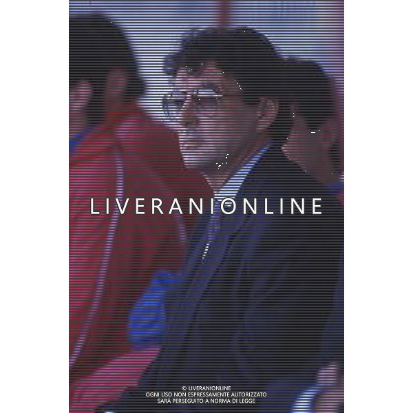 RETROSPETTIVA ENZO RICCOMINI ALLENATORE CALCIO NELLA FOTO ENZO RICCOMINI AG ALDO LIVERANI SAS