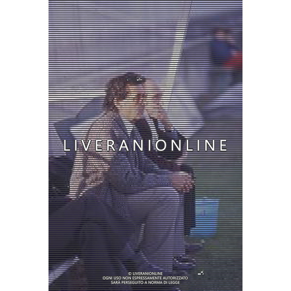 RETROSPETTIVA ENZO RICCOMINI ALLENATORE CALCIO NELLA FOTO ENZO RICCOMINI AG ALDO LIVERANI SAS