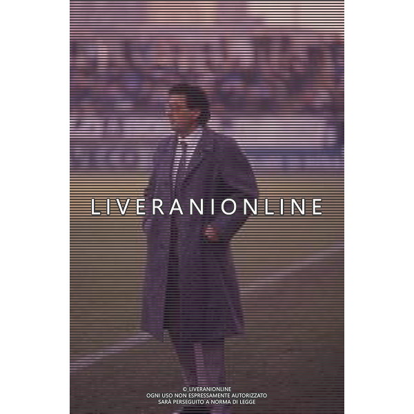 RETROSPETTIVA ENZO RICCOMINI ALLENATORE CALCIO NELLA FOTO ENZO RICCOMINI AG ALDO LIVERANI SAS