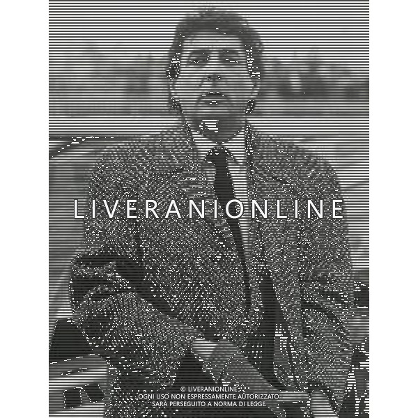 RETROSPETTIVA ENZO RICCOMINI ALLENATORE CALCIO NELLA FOTO ENZO RICCOMINI AG ALDO LIVERANI SAS