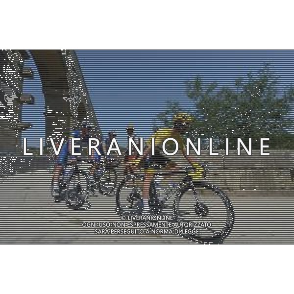 24-07-2019 Tour De France; Tappa 17 Pont Du Gard - Gap; 2019, Deceunick - Quickstep; Alaphilippe, Julian; Pont Du Gard; ©SIROTTI / AGENZIA ALDO LIVERANI SAS