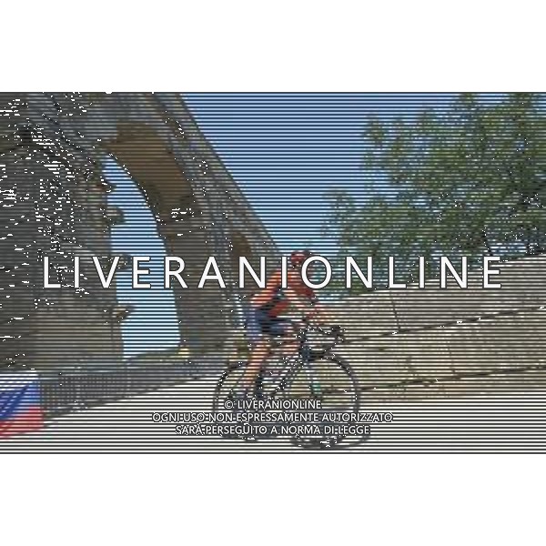 24-07-2019 Tour De France; Tappa 17 Pont Du Gard - Gap; 2019, Bahrain - Merida; Nibali, Vincenzo; Pont Du Gard; ©SIROTTI / AGENZIA ALDO LIVERANI SAS
