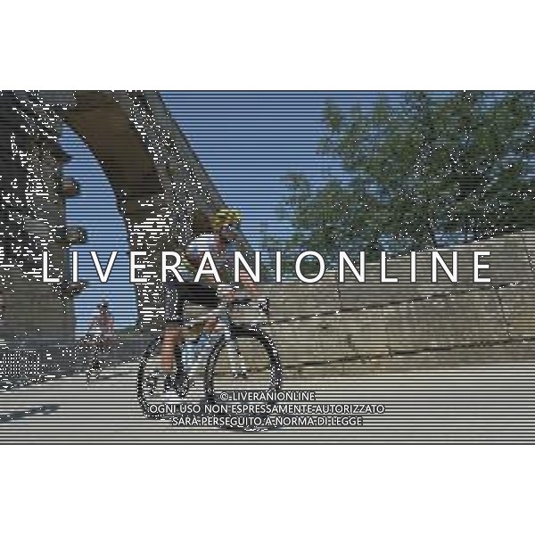 24-07-2019 Tour De France; Tappa 17 Pont Du Gard - Gap; 2019, Movistar; Valverde, Alejandro; Pont Du Gard; ©SIROTTI / AGENZIA ALDO LIVERANI SAS