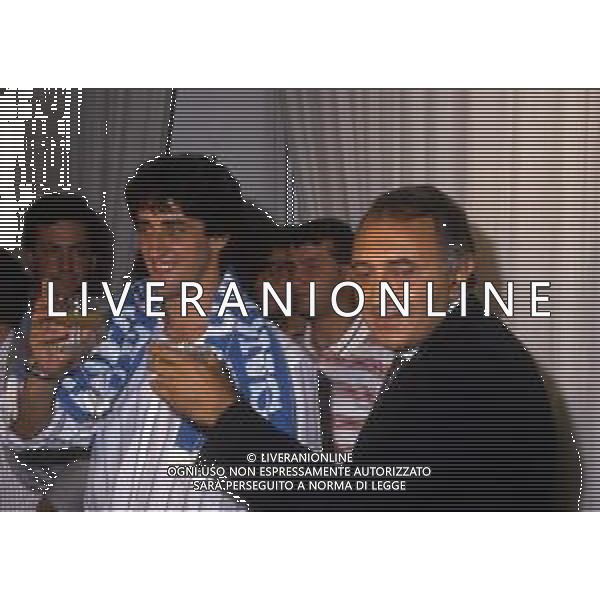 CORRADO FERLAINO, dirigente sportivo, ex proprietario del Napoli Calcio - RETROSPETTIVA nella foto CORRADO FERLAINO nel 1986 con Fernando De Napoli ©ARCHIVIO / AGENZIA ALDO LIVERANI SAS