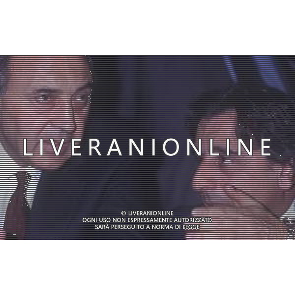 CORRADO FERLAINO, dirigente sportivo, ex proprietario del Napoli Calcio - RETROSPETTIVA nella foto CORRADO FERLAINO con il suo vice Giovanni (Gianni) Punzo nel 1989/1990 ©ARCHIVIO / AGENZIA ALDO LIVERANI SAS