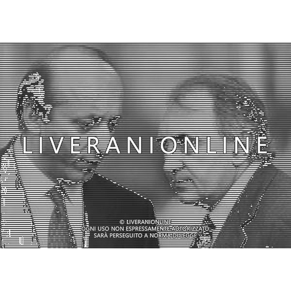 CORRADO FERLAINO, dirigente sportivo, ex proprietario del Napoli Calcio - RETROSPETTIVA nella foto CORRADO FERLAINO con Luciano Moggi ©ARCHIVIO / AGENZIA ALDO LIVERANI SAS