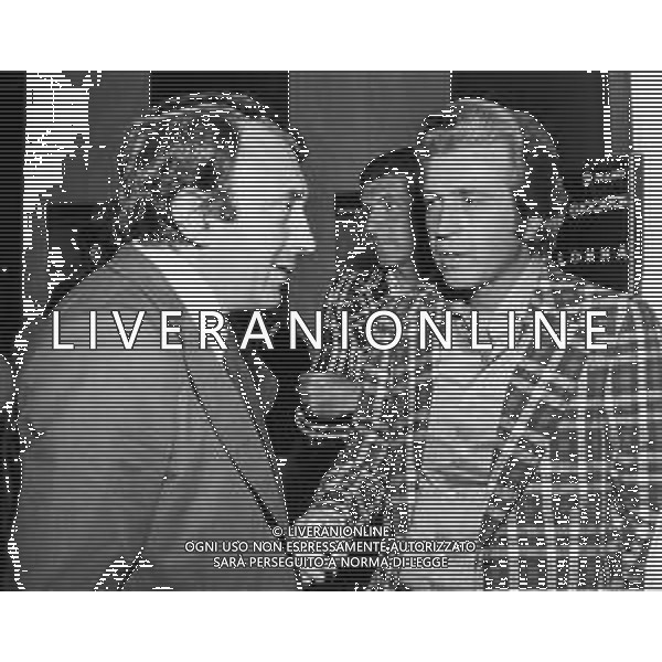 CORRADO FERLAINO, dirigente sportivo, ex proprietario del Napoli Calcio - RETROSPETTIVA nella foto CORRADO FERLAINO con il Raffaele Russo ©ARCHIVIO / AGENZIA ALDO LIVERANI SAS