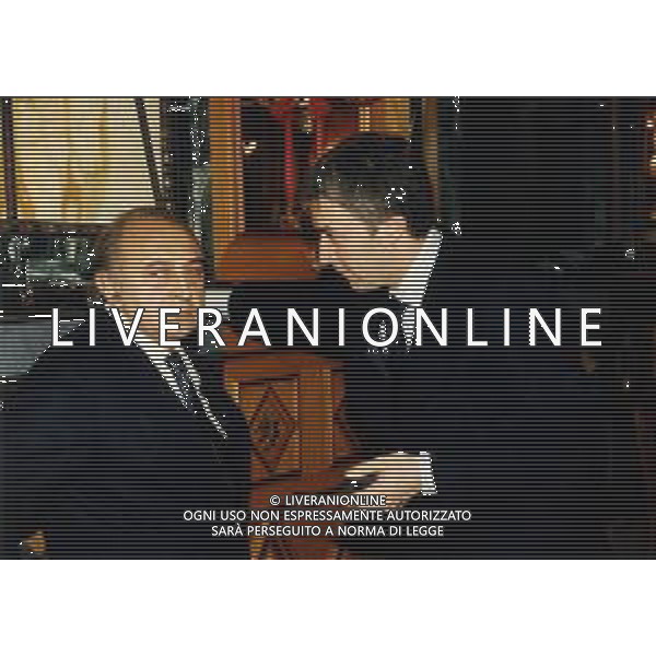 CORRADO FERLAINO, dirigente sportivo, ex proprietario del Napoli Calcio - RETROSPETTIVA nella foto CORRADO FERLAINO CON TULLIO LANESE ©ARCHIVIO / AGENZIA ALDO LIVERANI SAS