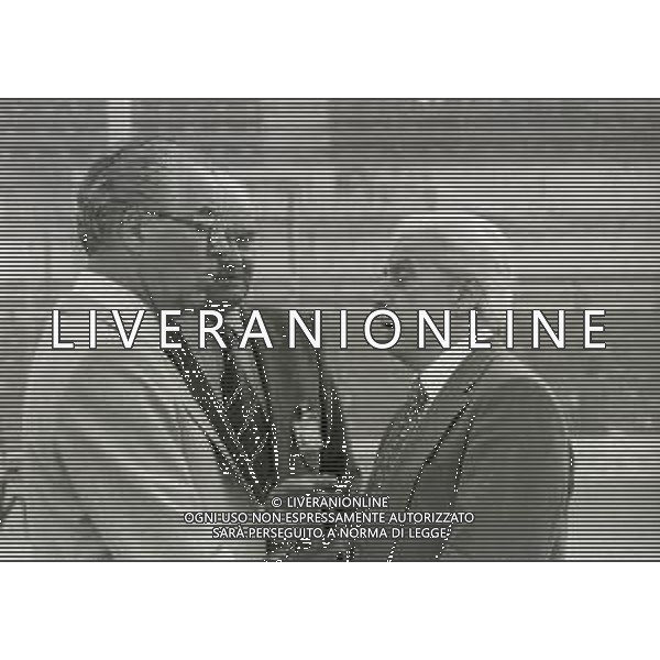 RETROSPETTIVA ARTEMIO FRANCHI DIRIGENTE SPORTIVO NELLA FOTO ARTEMIO FRANCHI A ROMA NELL\'ANNO 1980 AG ALDO LIVERANI SAS
