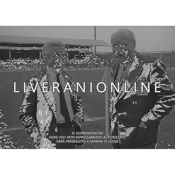 RETROSPETTIVA ARTEMIO FRANCHI DIRIGENTE SPORTIVO NELLA FOTO ARTEMIO FRANCHI AI CAMPIONATI DEL MONDO DI CALCIO IN GERMANIA NELL \'ANNO 1974 AG ALDO LIVERANI SAS