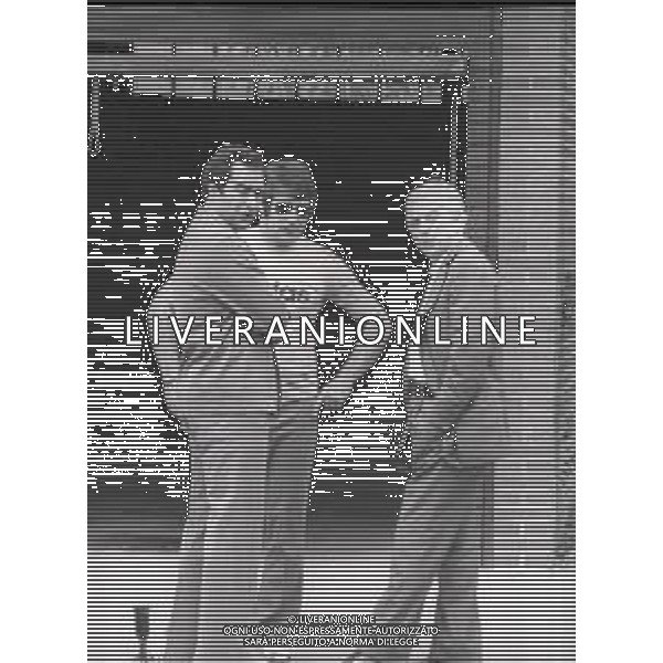 RETROSPETTIVA ARTEMIO FRANCHI DIRIGENTE SPORTIVO NELLA FOTO ARTEMIO FRANCHI AI CAMPIONATI DEL MONDO DI CALCIO IN GERMANIA NELL \'ANNO 1974 CON FRANCO CARRARO AG ALDO LIVERANI SAS