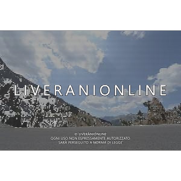 25-07-2019 Tour De France; Tappa 18 Embrun - Valloire; Coppi, Fausto; Bobet, Louison; Izoard; - Il Colle dell\'Izoard valico alpino delle Alte Alpi francesi, al centro del massiccio del Queyras nelle Alpi Cozie - Francia. ©SIROTTI / AGENZIA ALDO LIVERANI SAS
