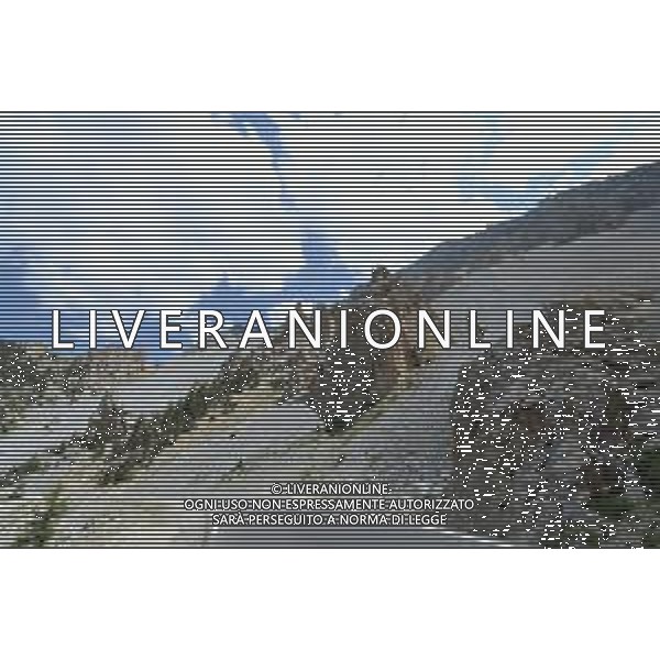 25-07-2019 Tour De France; Tappa 18 Embrun - Valloire; Izoard; - Il Colle dell\'Izoard valico alpino delle Alte Alpi francesi, al centro del massiccio del Queyras nelle Alpi Cozie - Francia. ©SIROTTI / AGENZIA ALDO LIVERANI SAS