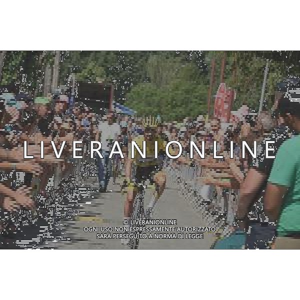 25-07-2019 Tour De France; Tappa 18 Embrun - Valloire; 2019, Deceunick - Quickstep; Alaphilippe, Julian; Embrun; ©SIROTTI / AGENZIA ALDO LIVERANI SAS