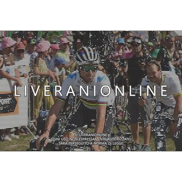 25-07-2019 Tour De France; Tappa 18 Embrun - Valloire; 2019, Movistar; Valverde, Alejandro; Embrun; ©SIROTTI / AGENZIA ALDO LIVERANI SAS