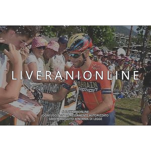 25-07-2019 Tour De France; Tappa 18 Embrun - Valloire; 2019, Bahrain - Merida; Nibali, Vincenzo; Embrun; ©SIROTTI / AGENZIA ALDO LIVERANI SAS
