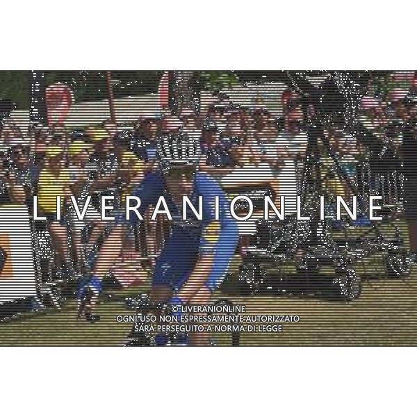25-07-2019 Tour De France; Tappa 18 Embrun - Valloire; 2019, Deceunick - Quickstep; Viviani, Elia; Embrun; ©SIROTTI / AGENZIA ALDO LIVERANI SAS
