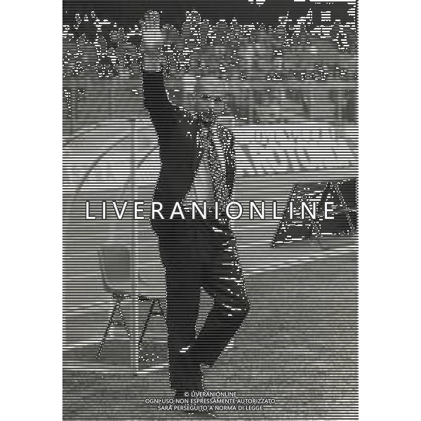 RETROSPETTIVA GIANLUCA VIALLI CALCIATORE NEELA FOTO GIANLUCA VIALLI CON LA MAGLIA DELLA JUVENTUS AG ALDO LIVERANI SAS