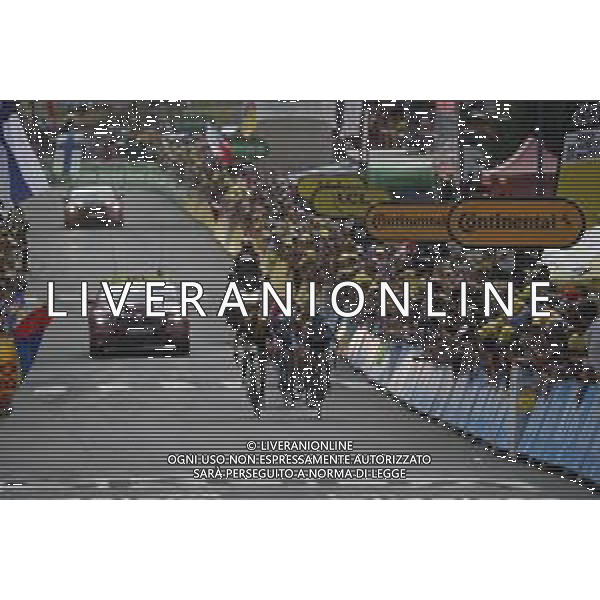 25-07-2019 Tour De France; Tappa 18 Embrun - Valloire; 2019, Jumbo - Visma; 2019, Bora - Hansgrohe; Kruijswijk, Steven; Buchmann, Emanuel; Valloire; ©SIROTTI / AGENZIA ALDO LIVERANI SAS