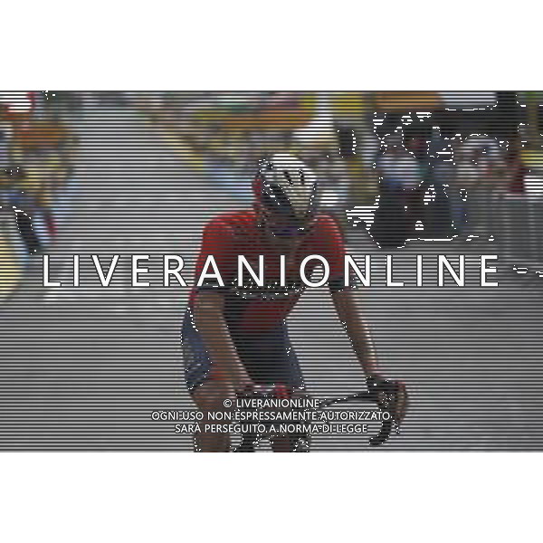 25-07-2019 Tour De France; Tappa 18 Embrun - Valloire; 2019, Bahrain - Merida; Caruso, Damiano; Valloire; ©SIROTTI / AGENZIA ALDO LIVERANI SAS