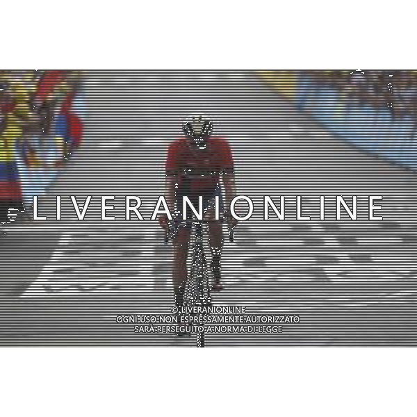 25-07-2019 Tour De France; Tappa 18 Embrun - Valloire; 2019, Bahrain - Merida; Caruso, Damiano; Valloire; ©SIROTTI / AGENZIA ALDO LIVERANI SAS