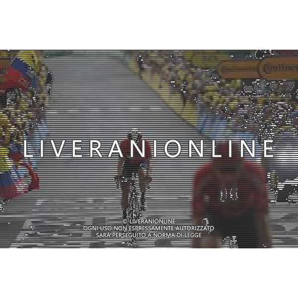 25-07-2019 Tour De France; Tappa 18 Embrun - Valloire; 2019, Bahrain - Merida; Caruso, Damiano; Valloire; ©SIROTTI / AGENZIA ALDO LIVERANI SAS