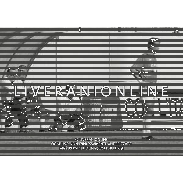 RETROSPETTIVA FRANCO SCOGLIO ALLENATORE GENOA CALCIO 1989-1990 NELLA FOTO FRANCO SCOGLIO AG ALDO LIVERANI SAS