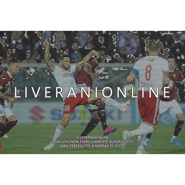 Alessandria 25.07.2019 Stadio Moccagatta Torino vs Debrecen secondo turno qualificazioni Europa League 2019/2020 ©Viganti/Agenzia Aldo Liverani Nella foto: soualiho meite\' e mark szecsi / AGENZIA ALDO LIVERANI SAS