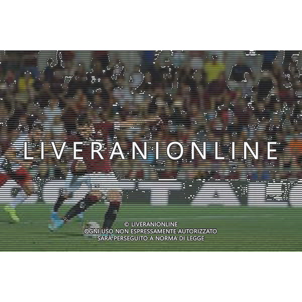 Alessandria 25.07.2019 Stadio Moccagatta Torino vs Debrecen secondo turno qualificazioni Europa League 2019/2020 ©Viganti/Agenzia Aldo Liverani Nella foto: il gol su calcio di rigore di andrea belotti / AGENZIA ALDO LIVERANI SAS