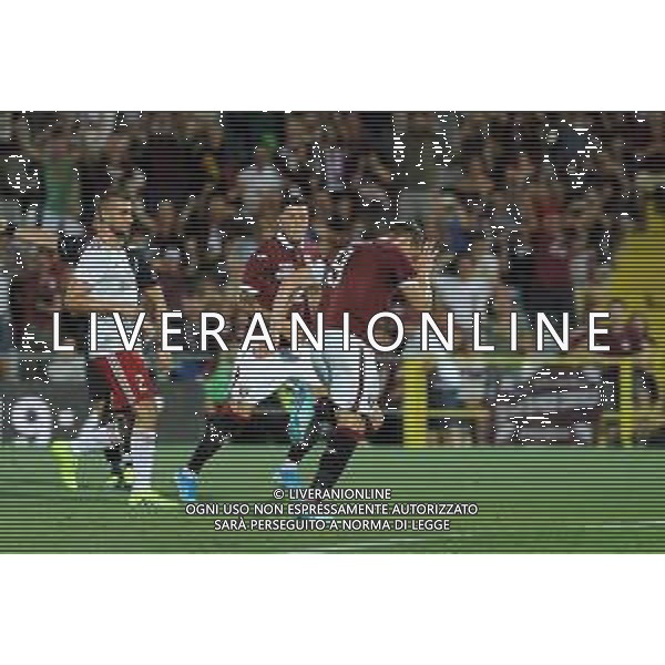 Alessandria 25.07.2019 Stadio Moccagatta Torino vs Debrecen secondo turno qualificazioni Europa League 2019/2020 ©Viganti/Agenzia Aldo Liverani Nella foto: esultanza dopo il gol su calcio di rigore di andrea belotti / AGENZIA ALDO LIVERANI SAS
