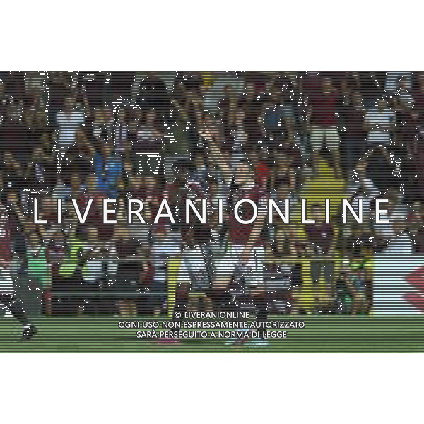 Alessandria 25.07.2019 Stadio Moccagatta Torino vs Debrecen secondo turno qualificazioni Europa League 2019/2020 ©Viganti/Agenzia Aldo Liverani Nella foto: esultanza dopo il gol su calcio di rigore di andrea belotti / AGENZIA ALDO LIVERANI SAS