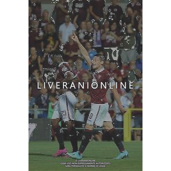 Alessandria 25.07.2019 Stadio Moccagatta Torino vs Debrecen secondo turno qualificazioni Europa League 2019/2020 ©Viganti/Agenzia Aldo Liverani Nella foto: esultanza dopo il gol su calcio di rigore di andrea belotti / AGENZIA ALDO LIVERANI SAS