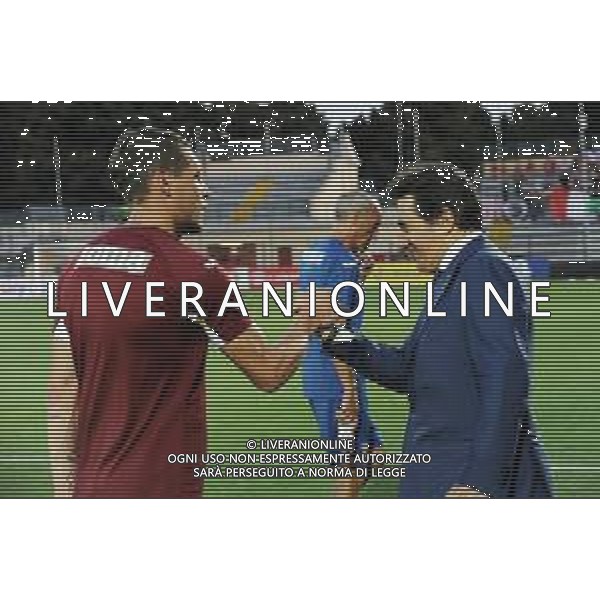 Alessandria 25-07-2019 Stadio Giuseppe Moccagatta UEFA Europa League 2° turno preliminare - gara di andata Torino (ITA) vs Debrecen (HUN) nella foto andrea Belotti e Urbano Cairo foto Roberto Garavaglia - ag. Aldo Liverani sas / AGENZIA ALDO LIVERANI SAS