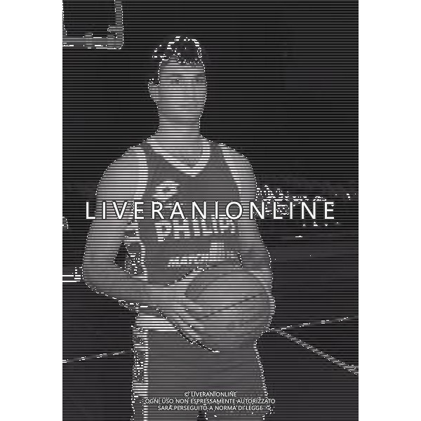 1990-1991 PHILIPS MILANO BASKET NELLA FOTO FABRIZIO AMBRASSA AG ALDO LIVERANI SAS