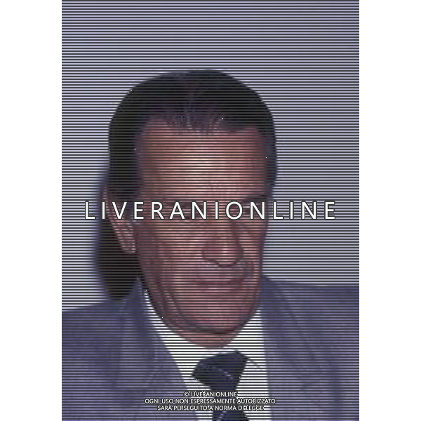 RETROSPETTIVA TELE SANTANA ALLENATORE CALCIO NELLA FOTO TELE SANTANA AG ALDO LIVERANI SAS
