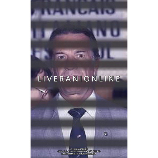 RETROSPETTIVA TELE SANTANA ALLENATORE CALCIO NELLA FOTO TELE SANTANA AG ALDO LIVERANI SAS