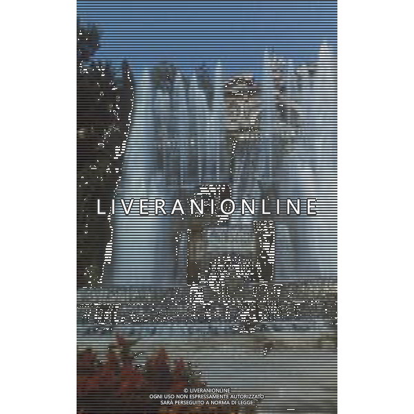 ROMA-TIVOLI La villa d\'Este di Tivoli è un capolavoro del Rinascimento italiano e figura nella lista dei patrimoni dell\'umanità dell\'UNESCO AG ALDO LIVERANI SAS