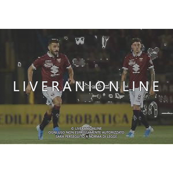 Alessandria 25-07-2019 Stadio Giuseppe Moccagatta UEFA Europa League 2° turno preliminare - gara di andata Torino (ITA) vs Debrecen (HUN) nella foto Iago Falque (Torino) SX e Daniele Baselli (Torino) DX foto Roberto Garavaglia - ag. Aldo Liverani sas