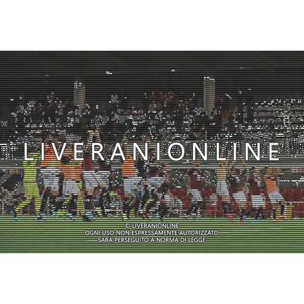 Alessandria 25.07.2019 Stadio Moccagatta Torino vs Debrecen secondo turno qualificazioni Europa League 2019/2020 ©Viganti/Agenzia Aldo Liverani Nella foto: festa torino a fine gara