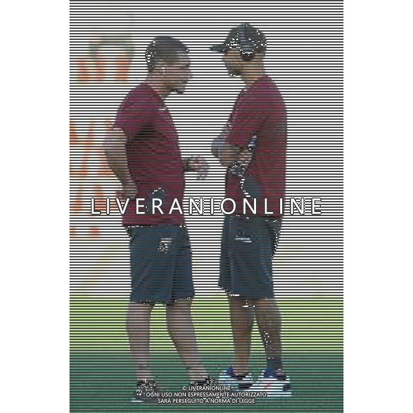 Alessandria 25.07.2019 Stadio Moccagatta Torino vs Debrecen secondo turno qualificazioni Europa League 2019/2020 ©Viganti/Agenzia Aldo Liverani Nella foto: andrea belotti e simone zaza