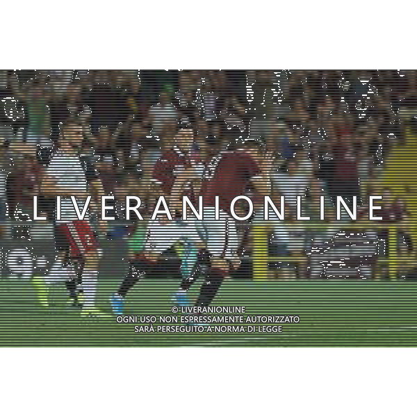 Alessandria 25.07.2019 Stadio Moccagatta Torino vs Debrecen secondo turno qualificazioni Europa League 2019/2020 ©Viganti/Agenzia Aldo Liverani Nella foto: esultanza andrea belotti