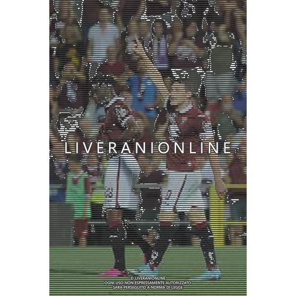 Alessandria 25.07.2019 Stadio Moccagatta Torino vs Debrecen secondo turno qualificazioni Europa League 2019/2020 ©Viganti/Agenzia Aldo Liverani Nella foto: esultanza andrea belotti