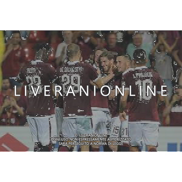 Alessandria 25.07.2019 Stadio Moccagatta Torino vs Debrecen secondo turno qualificazioni Europa League 2019/2020 ©Viganti/Agenzia Aldo Liverani Nella foto: esultanza torino