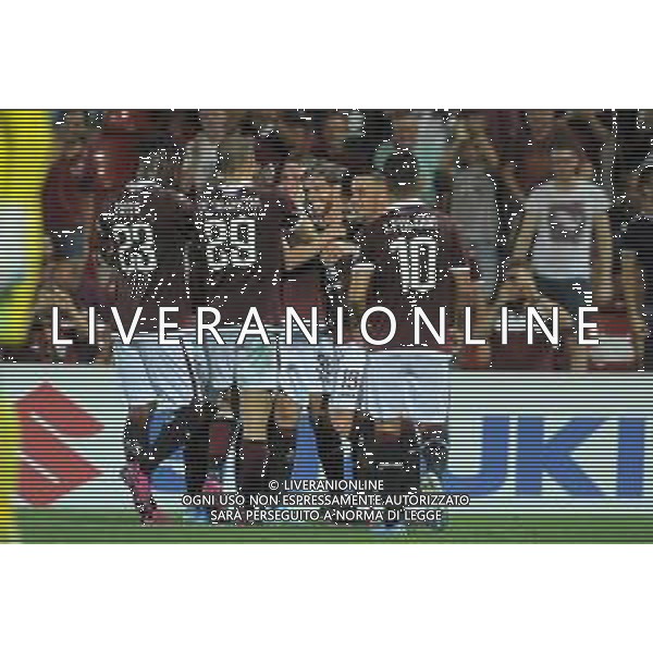 Alessandria 25.07.2019 Stadio Moccagatta Torino vs Debrecen secondo turno qualificazioni Europa League 2019/2020 ©Viganti/Agenzia Aldo Liverani Nella foto: esultanza torino